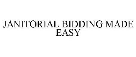 JANITORIAL BIDDING MADE EASY