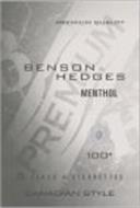 B H PREMIUM QUALITY BENSON & HEDGES MENTHOL B H 100S 25 CLASS A CIGARETTES CANADIAN STYLE