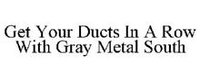 GET YOUR DUCTS IN A ROW WITH GRAY METAL SOUTH