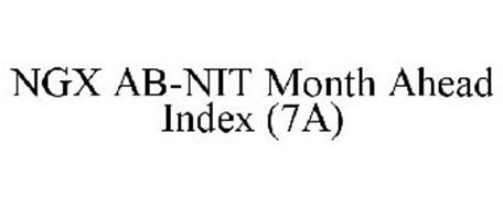 NGX AB-NIT MONTH AHEAD INDEX (7A)