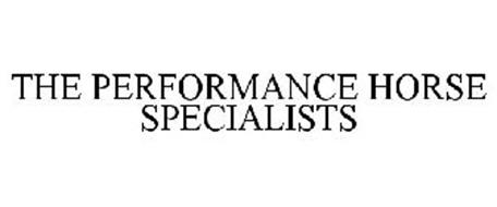 THE PERFORMANCE HORSE SPECIALISTS