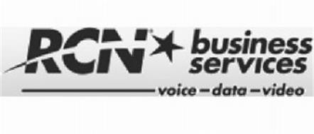 RCN BUSINESS SERVICES VOICE DATA VIDEO