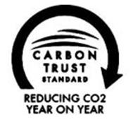 CARBON TRUST STANDARD REDUCING CO2 YEAR ON YEAR