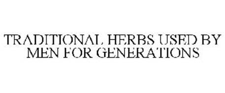 TRADITIONAL HERBS USED BY MEN FOR GENERATIONS
