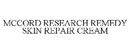 MCCORD RESEARCH REMEDY SKIN REPAIR CREAM