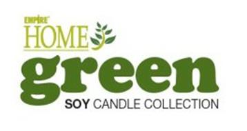 EMPIRE HOME GREEN SOY CANDLE COLLECTION