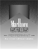 MARLBORO SNUS PEPPERMINT 6 SPIT-FREE TOBACCO POUCHES