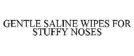 GENTLE SALINE WIPES FOR STUFFY NOSES