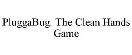 PLUGGABUG. THE CLEAN HANDS GAME