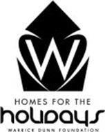 W HOMES FOR THE HOLIDAYS WARRICK DUNN FOUNDATION
