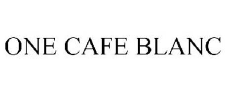 ONE CAFE BLANC