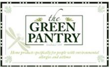 THE GREEN PANTRY ESTABLISHED 1998 HOME PRODUCTS SPECIFICALLY FOR PEOPLE WITH ENVIRONMENTAL ALLERGIES AND ASTHMA