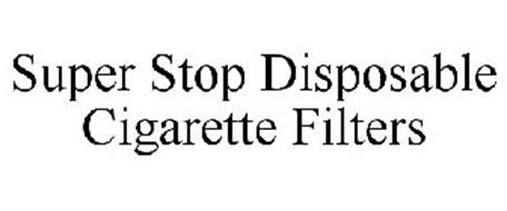 SUPER STOP DISPOSABLE CIGARETTE FILTERS
