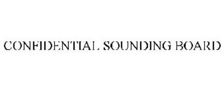 CONFIDENTIAL SOUNDING BOARD