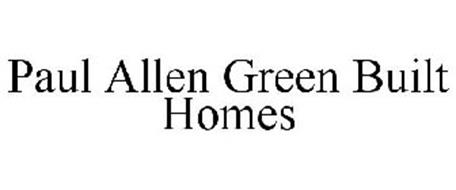 PAUL ALLEN GREEN BUILT HOMES