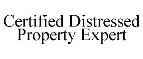 CERTIFIED DISTRESSED PROPERTY EXPERT