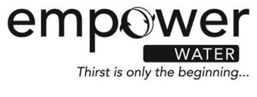 EMPOWER WATER THIRST IS ONLY THE BEGINNING...