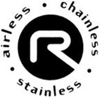 R · AIRLESS · CHAINLESS · STAINLESS