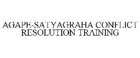AGAPE-SATYAGRAHA CONFLICT RESOLUTION TRAINING
