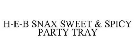 H-E-B SNAX SWEET & SPICY PARTY TRAY