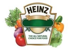 HEINZ THE ALL NATURAL CHOICE FOR FOOD