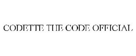 CODETTE THE CODE OFFICIAL