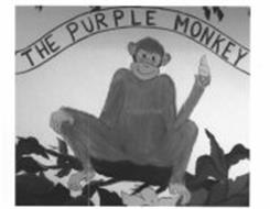 THE PURPLE MONKEY
