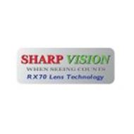 SHARP VISION WHEN SEEING COUNTS RX70 LENS TECHNOLOGY