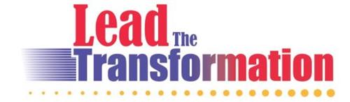 LEAD THE TRANSFORMATION