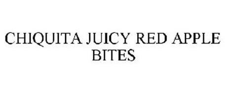 CHIQUITA JUICY RED APPLE BITES