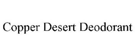 COPPER DESERT DEODORANT