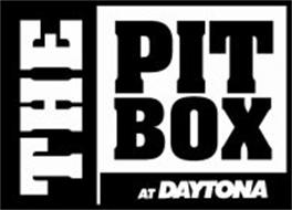 THE PIT BOX AT DAYTONA