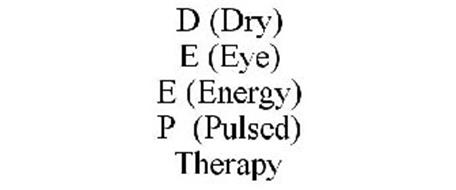 D (DRY) E (EYE) E (ENERGY) P (PULSED) THERAPY