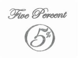 FIVE PERCENT 5%