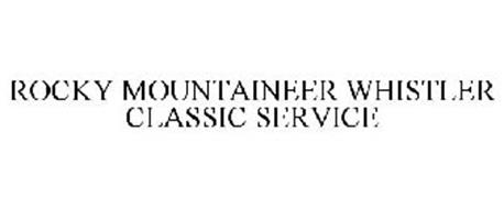 ROCKY MOUNTAINEER WHISTLER CLASSIC SERVICE