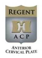 REGENT ACP ANTERIOR CERVICAL PLATE