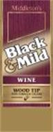 MIDDLETON'S BLACK & MILD WINE WOOD TIP PIPE TOBACCO CIGARS