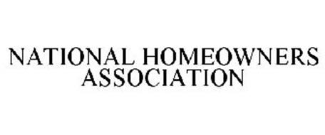 NATIONAL HOMEOWNERS ASSOCIATION