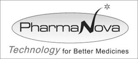 PHARMANOVA TECHNOLOGY FOR BETTER MEDICINES