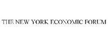 THE NEW YORK ECONOMIC FORUM