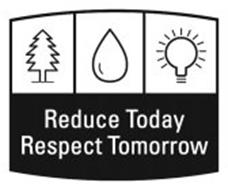 REDUCE TODAY RESPECT TOMORROW