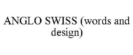 ANGLO SWISS (WORDS AND DESIGN)