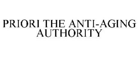 PRIORI THE ANTI-AGING AUTHORITY