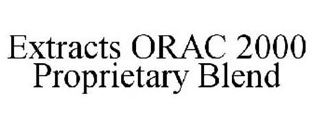 EXTRACTS ORAC 2000 PROPRIETARY BLEND