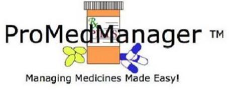 RX PILLS PROMEDMANAGER MANAGING MEDICINES MADE EASY!