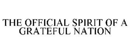 OFFICIAL SPIRIT OF A GRATEFUL NATION