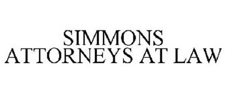 SIMMONS ATTORNEYS AT LAW