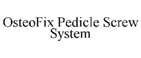 OSTEOFIX PEDICLE SCREW SYSTEM