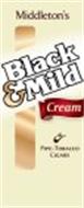 BLACK & MILD CREAM MIDDLETON'S PIPE-TOBACCO CIGARS
