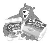 CHARMIN ULTRA STRONG FOR A CLEAN YOU WILL NOTICE WITH DIAMONDWEAVE TEXTURE CHARMIN FRESHMATES CLEANER CLEAN